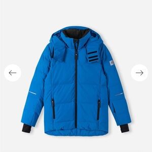 Kids' down ski jacket Aikkula
